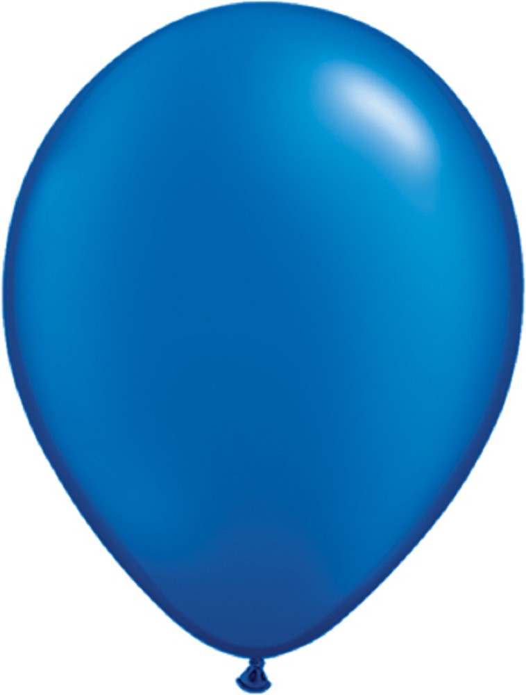 5" Pearl Sapphire blue (100 Stück)
