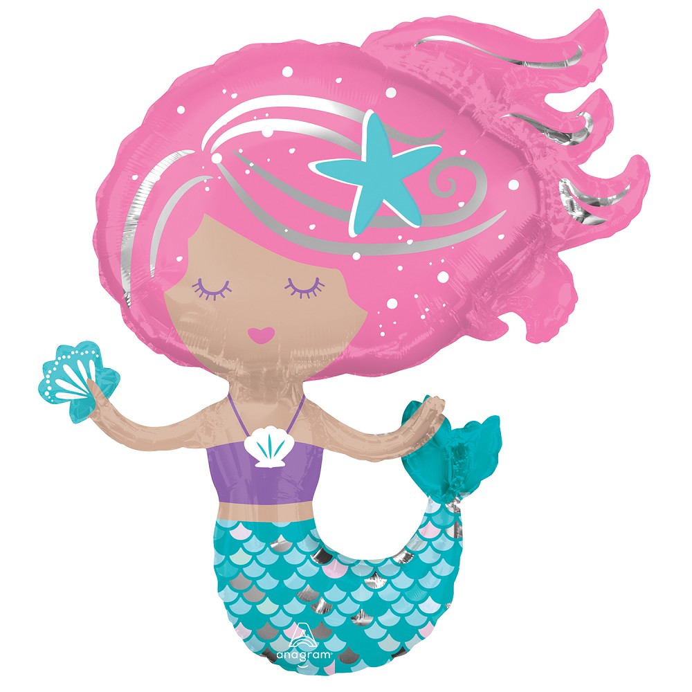 30" Shimmering Mermaid