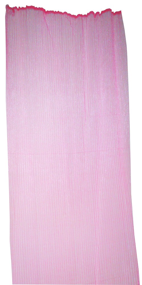 Organza plisse pink1,8m