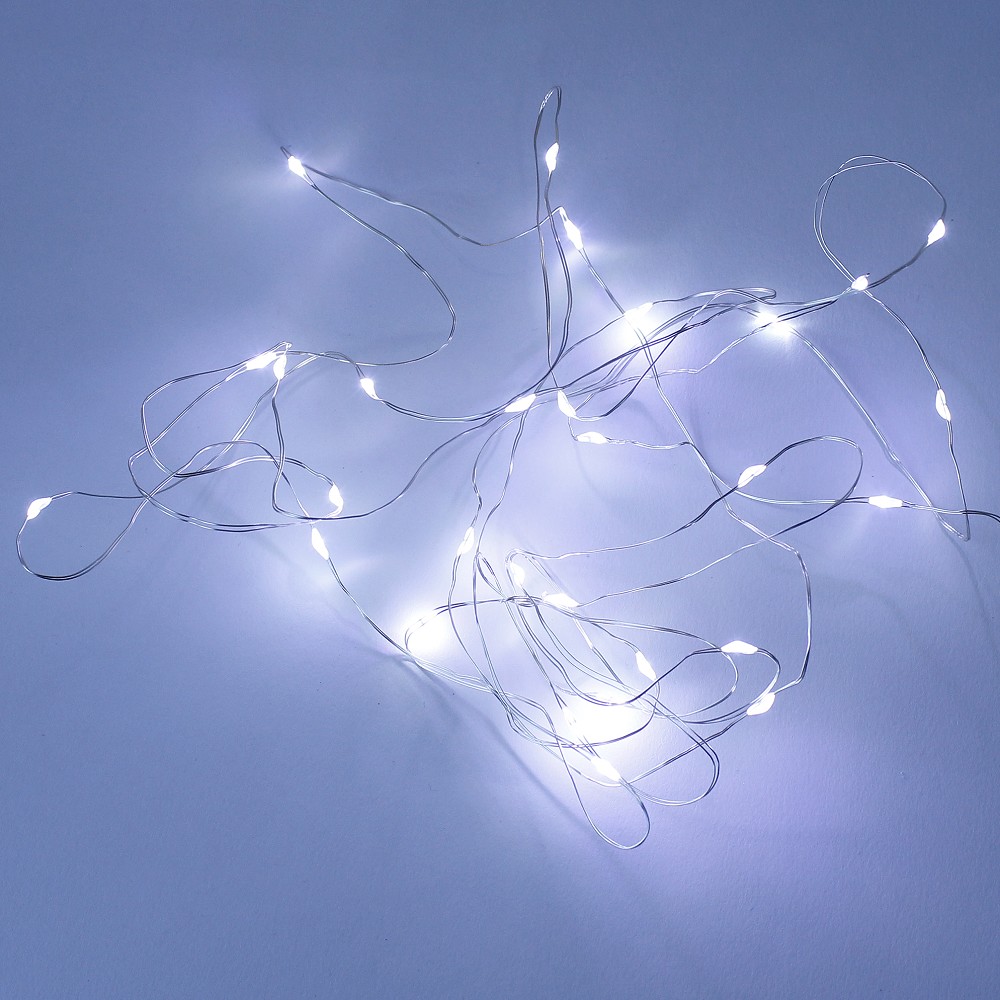 String Light (LED-Schnur) kalt-weiß ca.3m