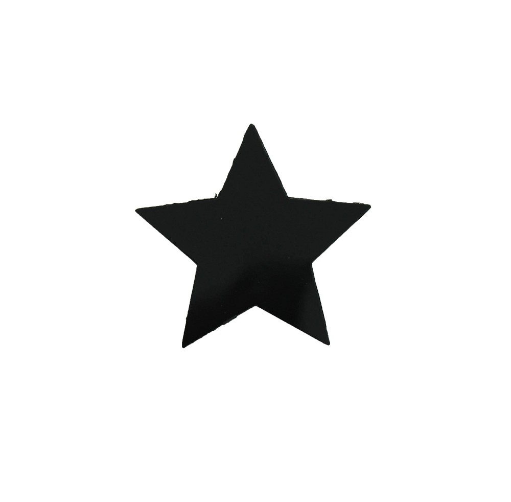 Flitter, Sterne 2,9cm schwarz (500gr)