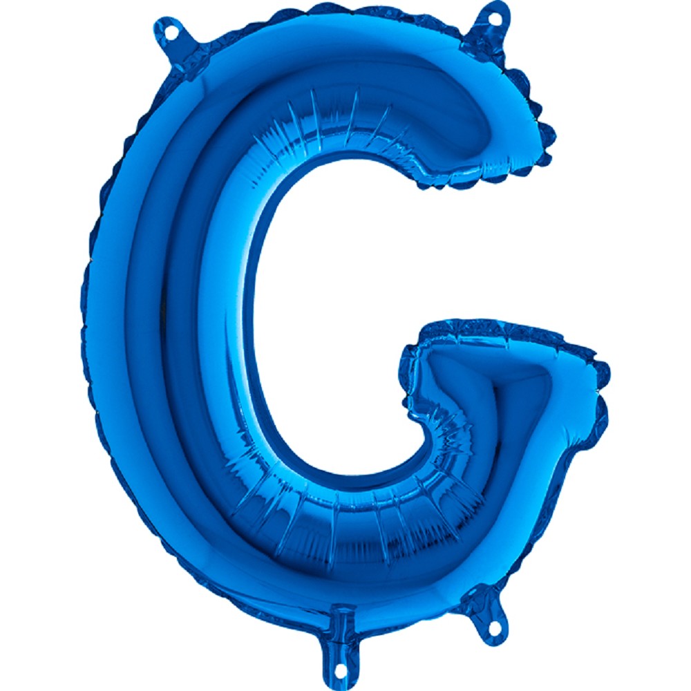 14" Folienbuchstabe "G" Blue