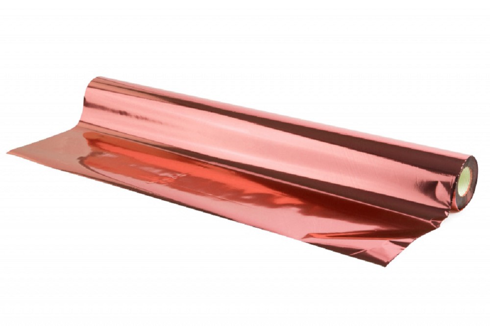 Folienrolle 70cm x 100m New Rosé Gold