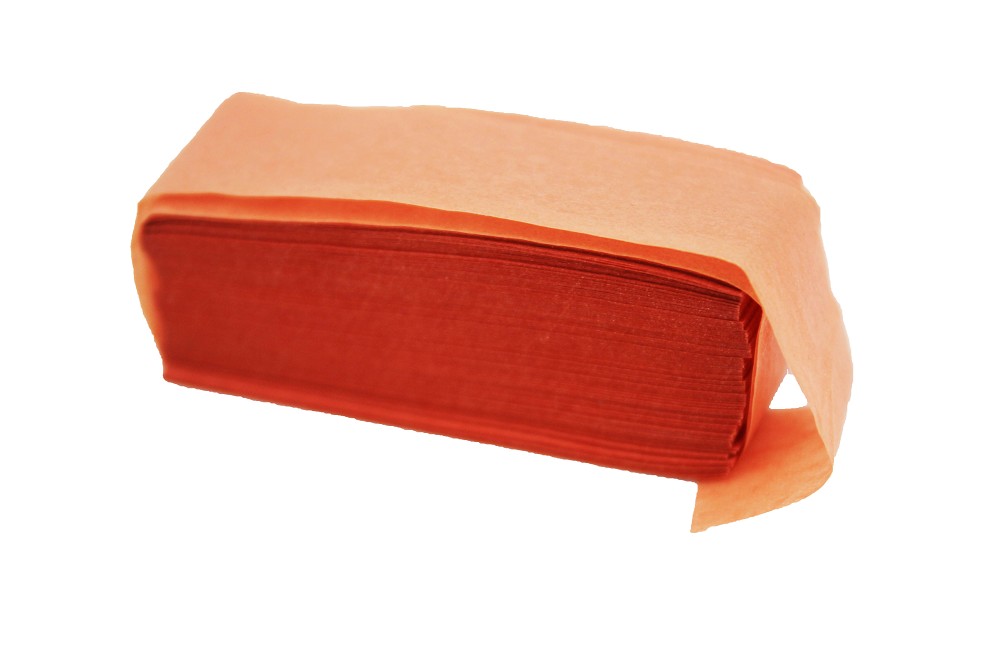 XL Papierkonfetti orange 1,5cmx5cm (500g)