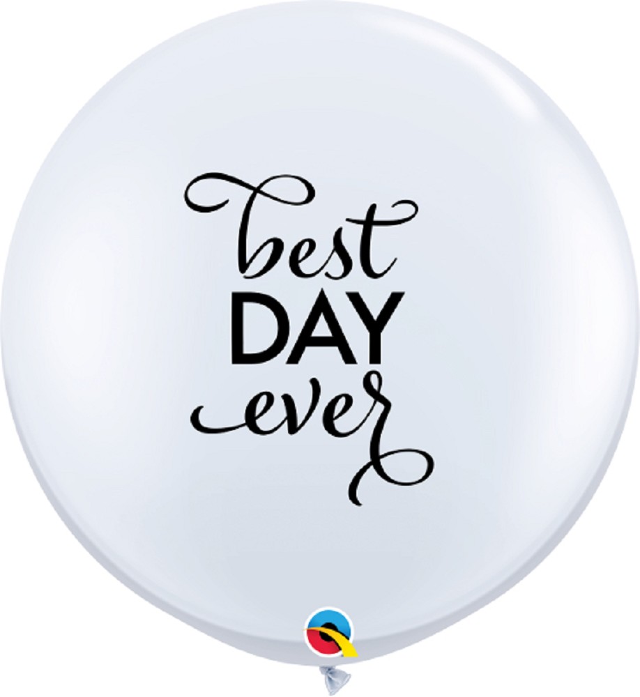 3' Riesenballon Simply Best Day Ever