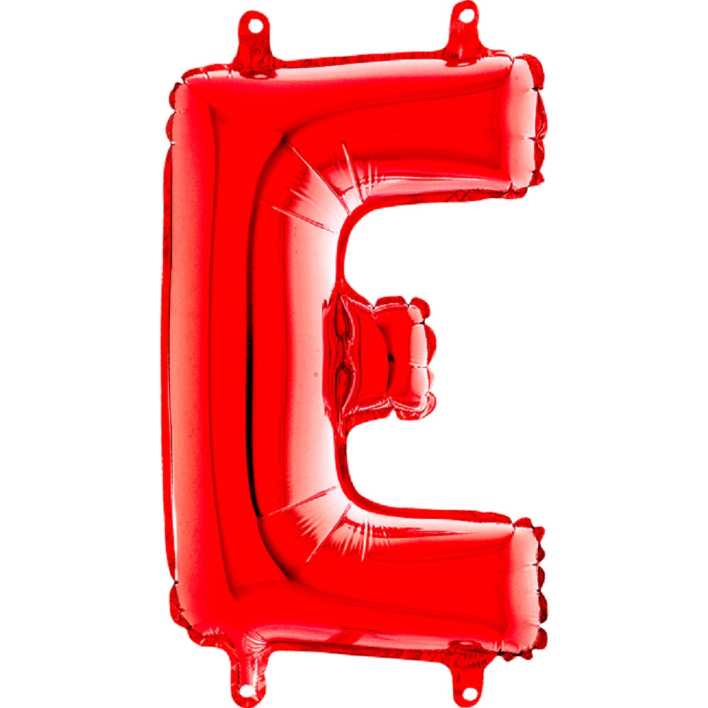 14" Folienbuchstabe "E" Red