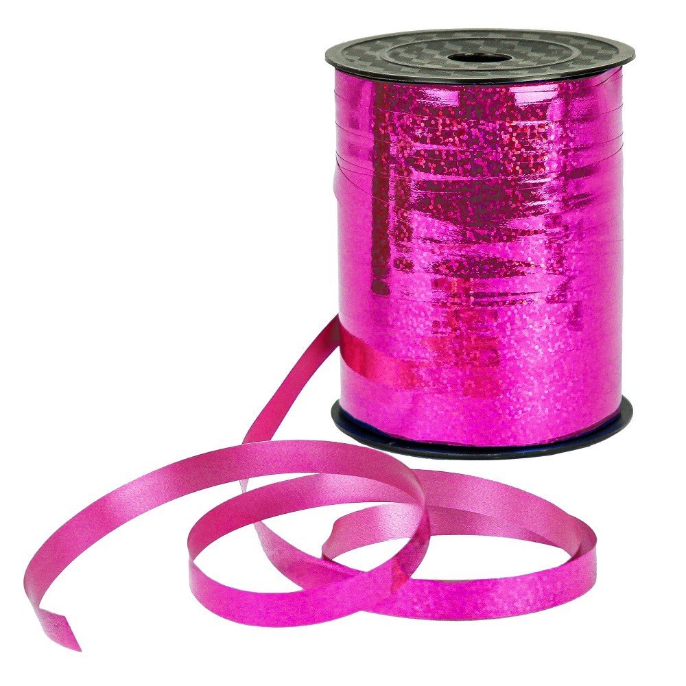 Polyband 10mm Holografie Pink (250 m)