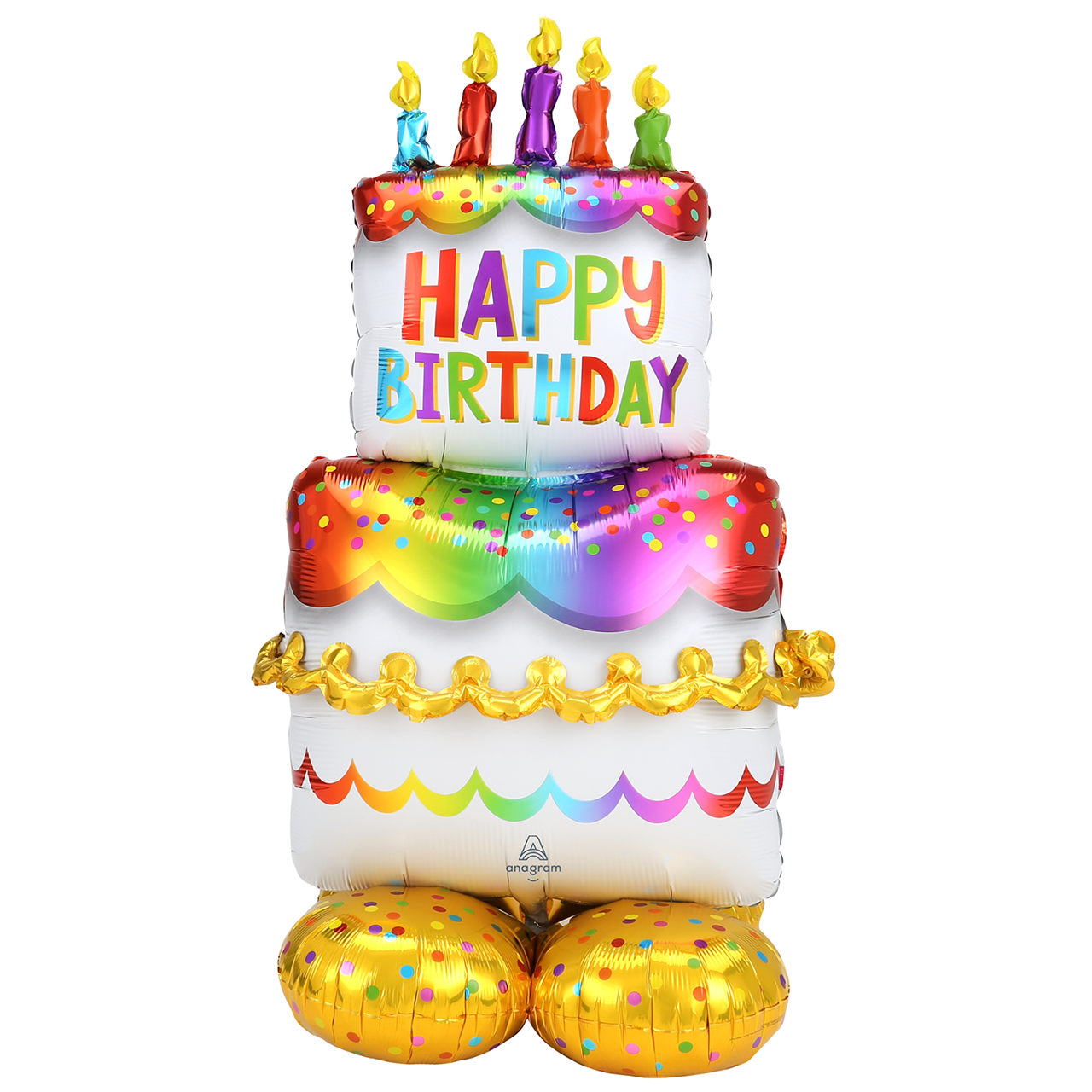 53" AirLoonz Birthday Cake