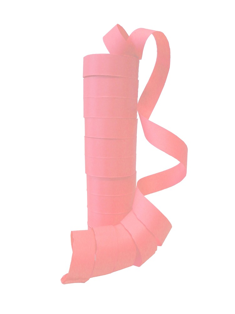 Papier-Luftschlangen rosa (nicht farbecht)
