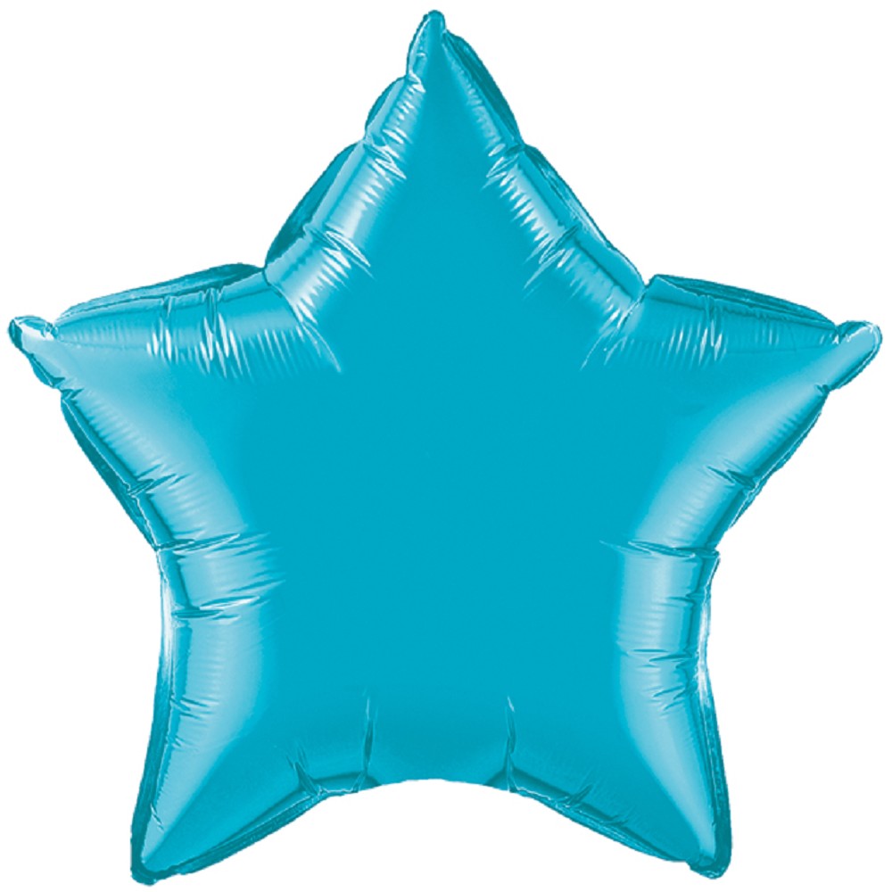 20" Star Turquoise (10 Stück)
