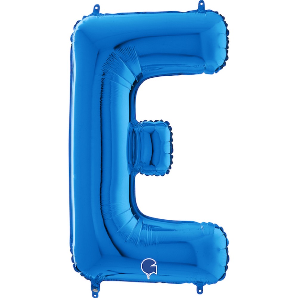26" Folienbuchstabe "E" Blue