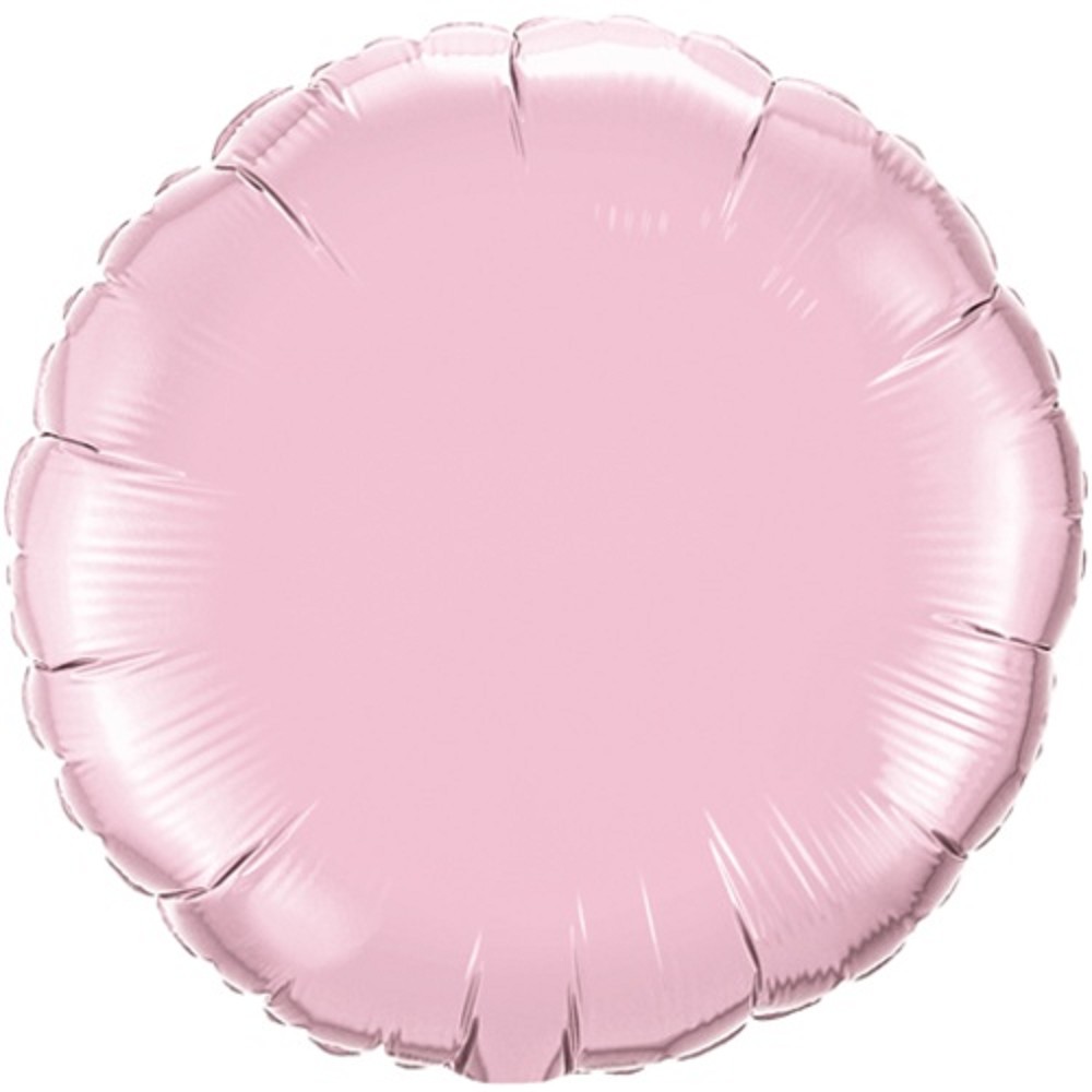 18" Rund Pearl Pink (unverpackt)