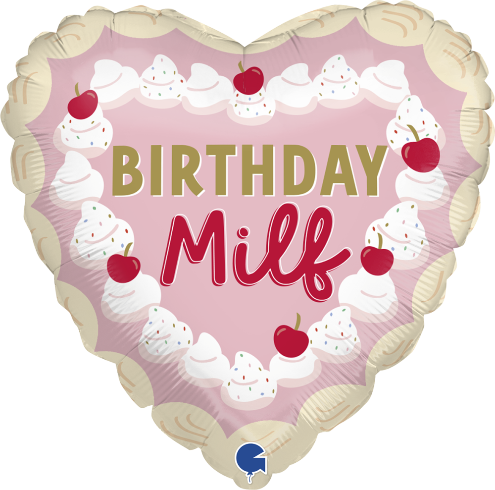 18" Birthday Milf