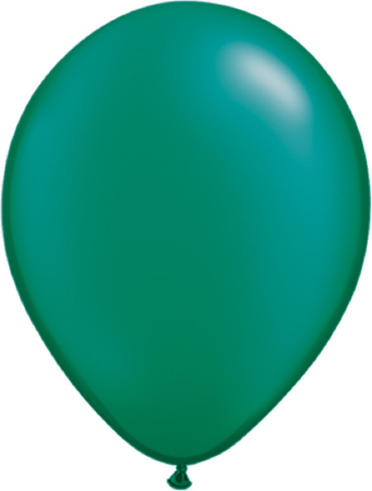5" Pearl Emerald green (100 Stück)